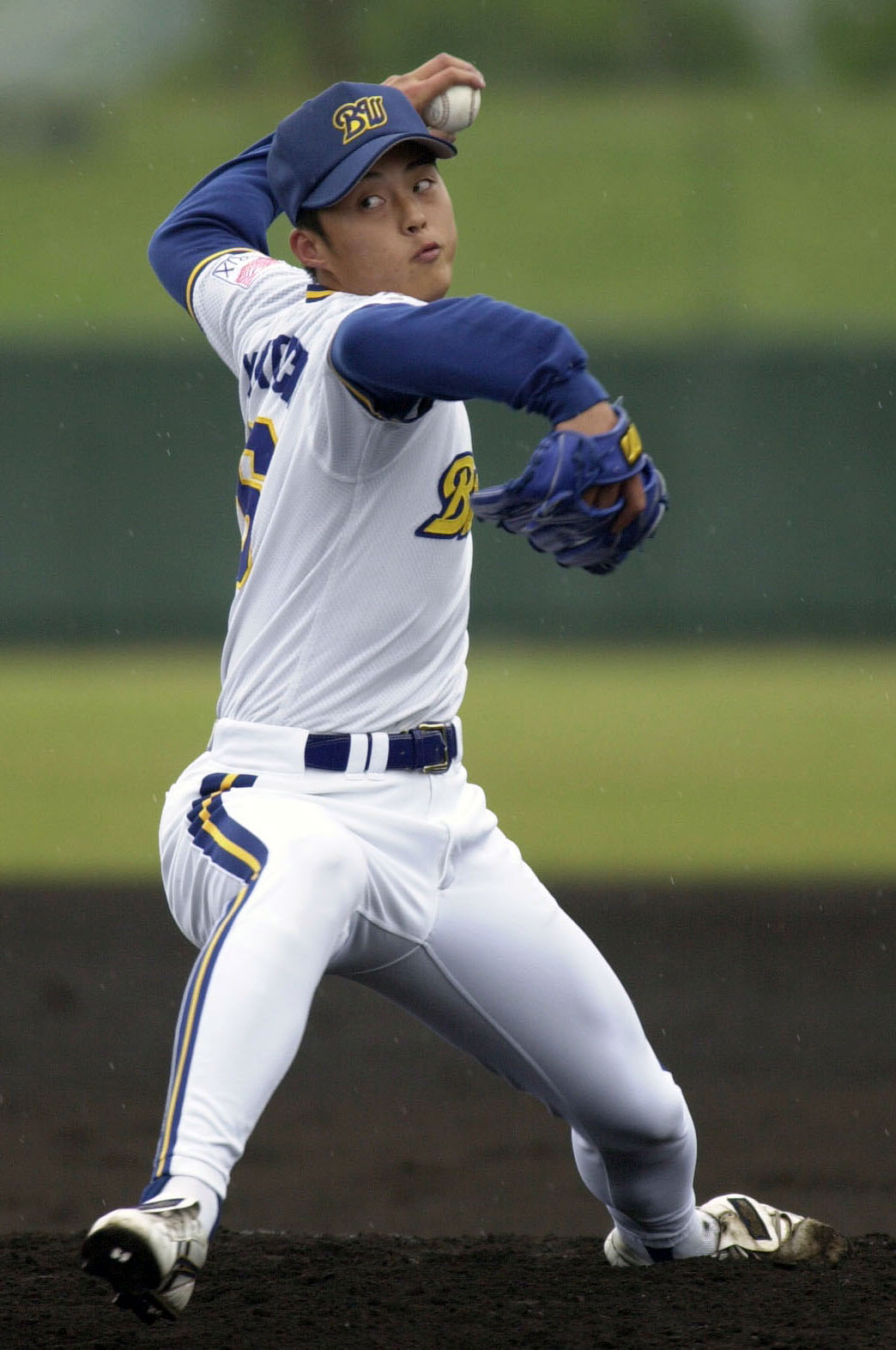 オリックス時代の川口知哉コーチ（2000年2月21日撮影）
