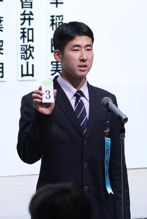 【センバツ】花巻東・中村耕太朗主将「被災地を温められるように」初戦VS米子松蔭「投手力が鍵」
