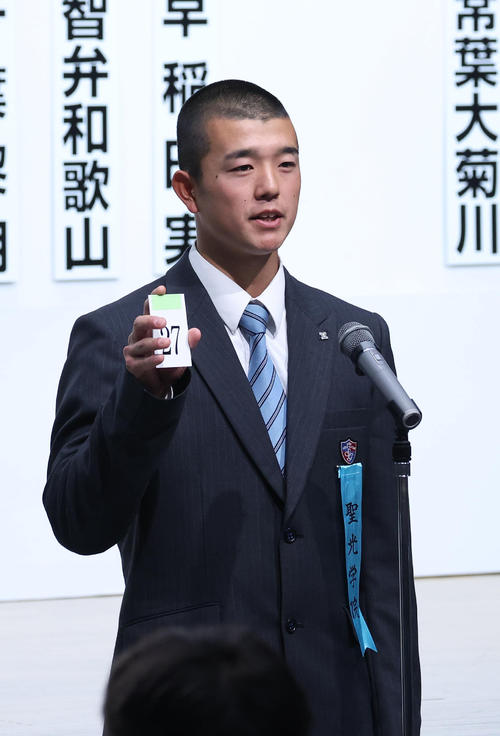 【センバツ】聖光学院・竹内啓汰主将「自分たちの野球をするだけ」初戦は優勝経験ある常葉大菊川