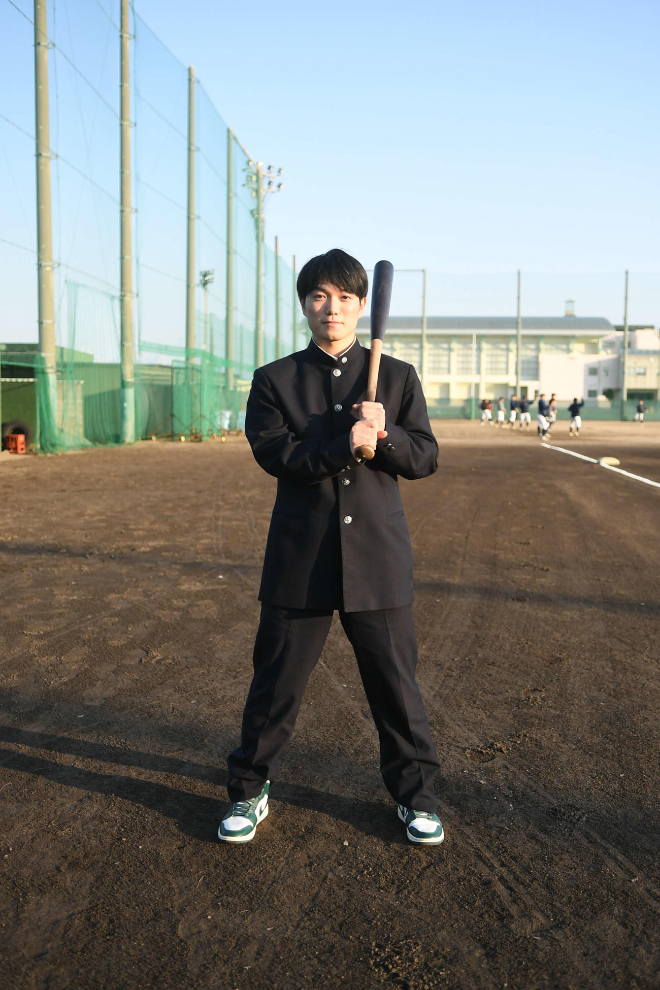 東大に合格した新潟明訓・長谷川