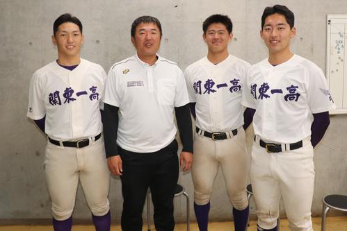 関東第一の選手が米沢貴光監督と座談会…高校野球に“ありがとう”の思い込め飛躍誓う