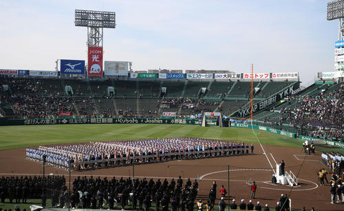 【センバツ】開幕戦でスピードガンに不具合発生も…試合開始から40分あまりで復旧