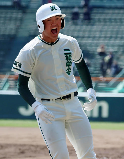 【センバツ】二松学舎大付が開幕戦制し43年ぶり春勝利　カブス鈴木誠也先輩に白星届ける