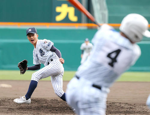 【センバツ】明徳義塾が初戦敗退「悔しくて情けない」エース池崎安侍朗が10回３失点も報われず