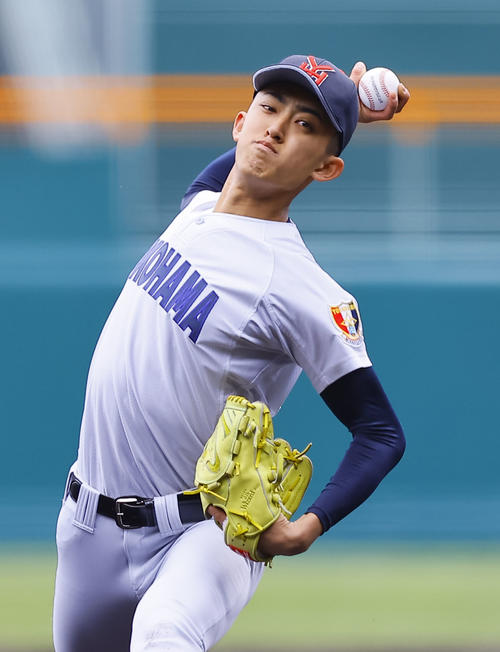 【センバツ】横浜先発の織田翔希、自己最速を更新する152キロ！初回から早くもエンジン全開