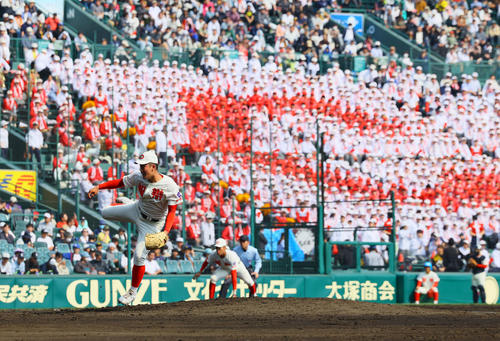 【センバツ】智弁和歌山が７年ぶり４強　広島商に７－０快勝　渡辺颯人が８回無失点好投