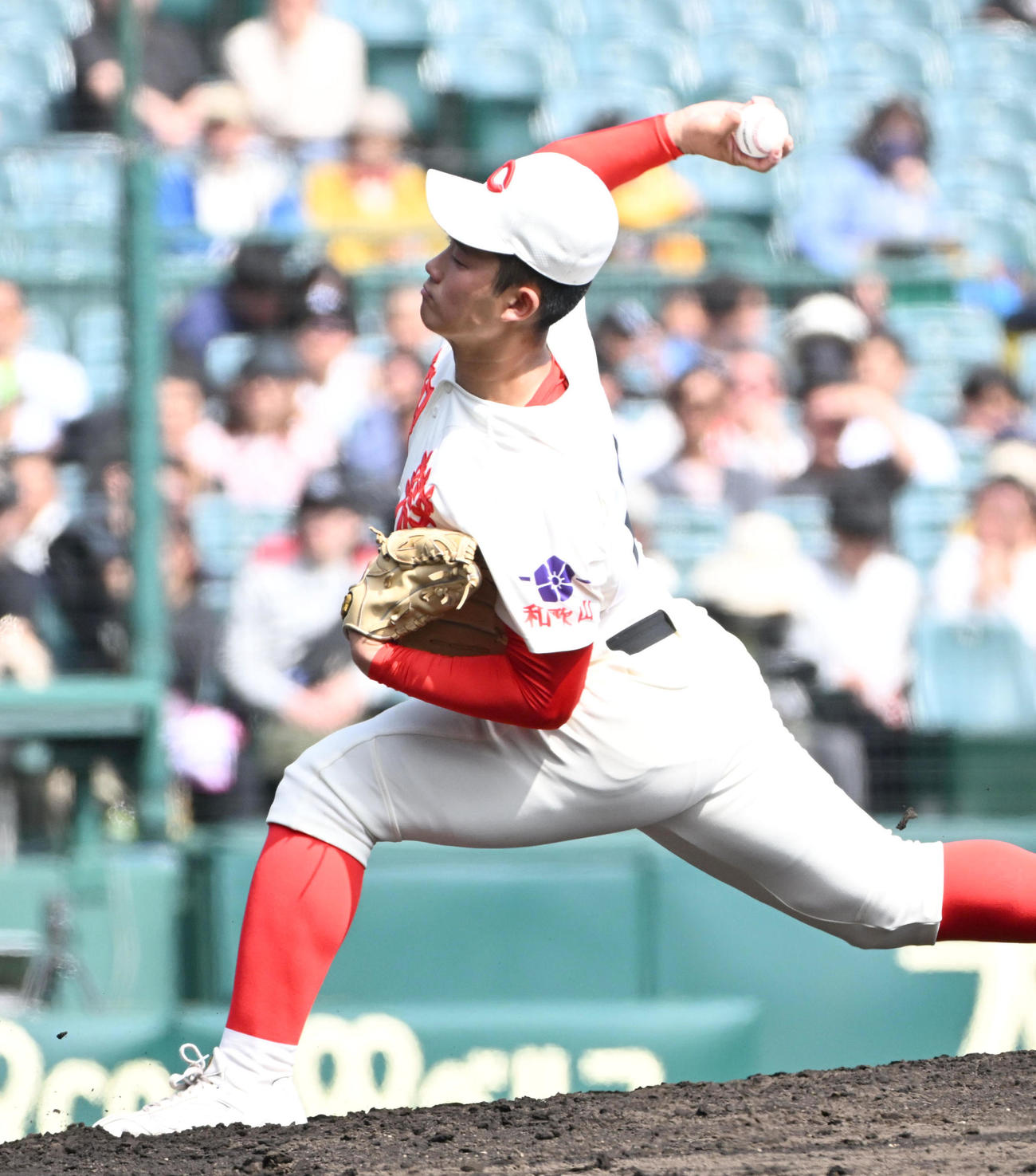 智弁和歌山・渡辺颯人（2025年3月28日撮影）