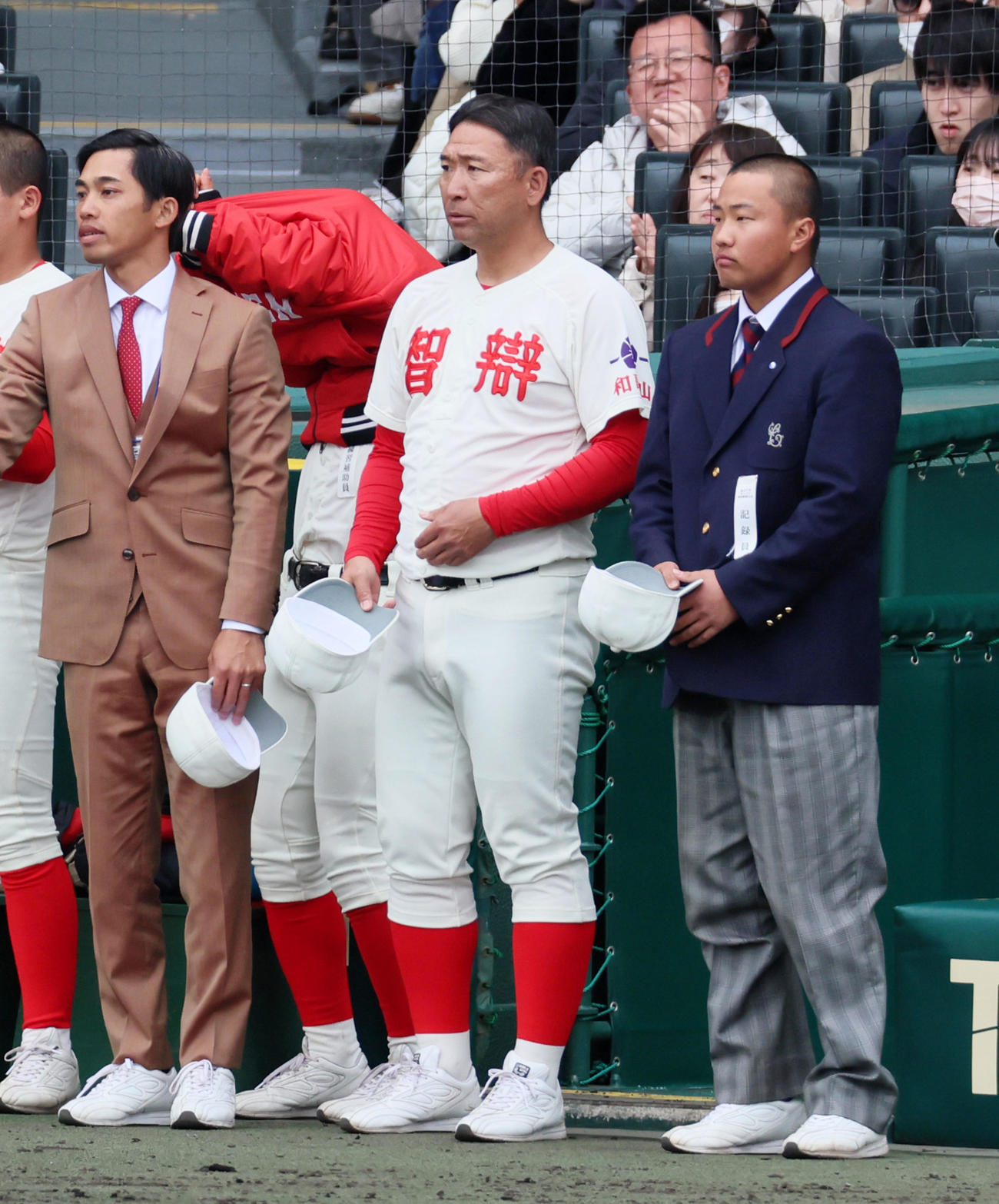 智弁和歌山対横浜　準優勝の智弁和歌山・中谷監督（撮影・加藤哉）