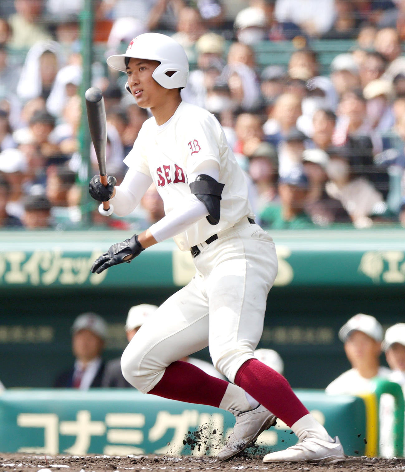 早実・山中晴翔（2025年3月25日撮影）