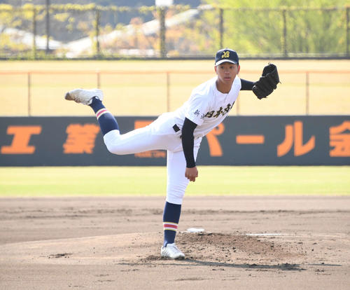 日本文理コールド発進　エース番場晃太郎が初先発で好投　先輩ロッテ田中晴也に「近づけるよう」