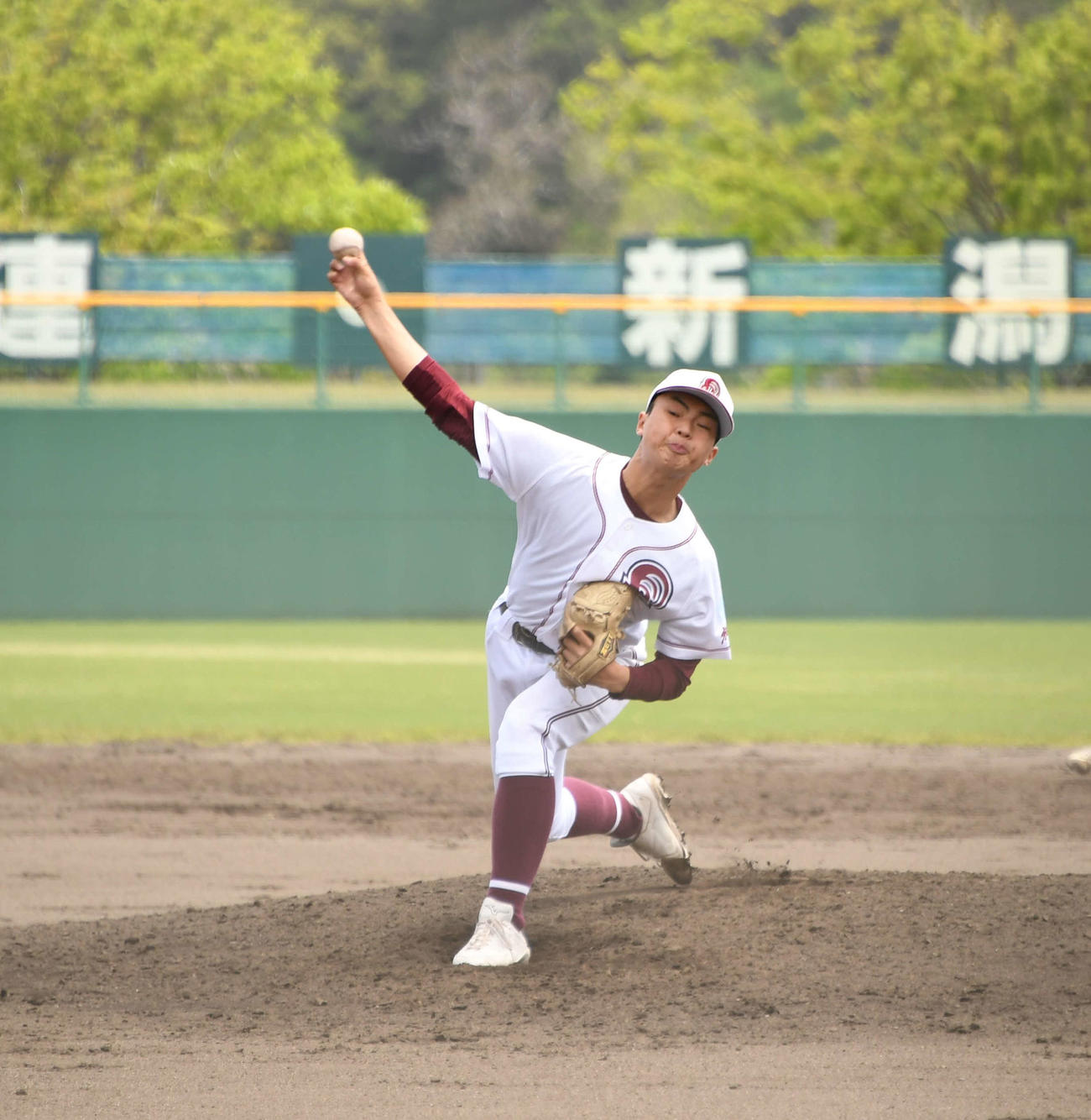 散発4安打で公式戦初完封の柏崎・飛田