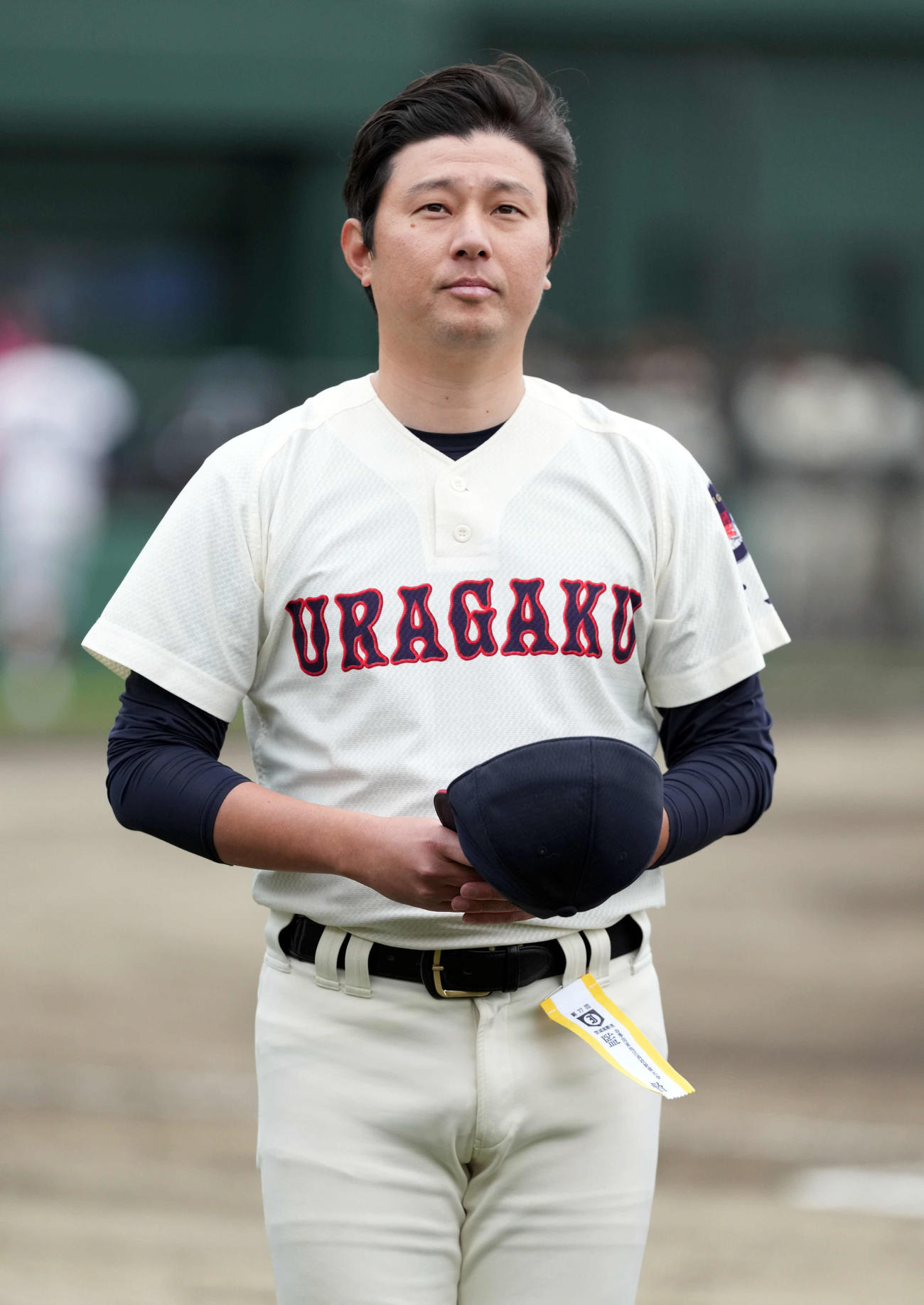 浦和学院対帝京三　帝京大三に勝利した浦和学院・森監督（撮影・たえ見朱実）