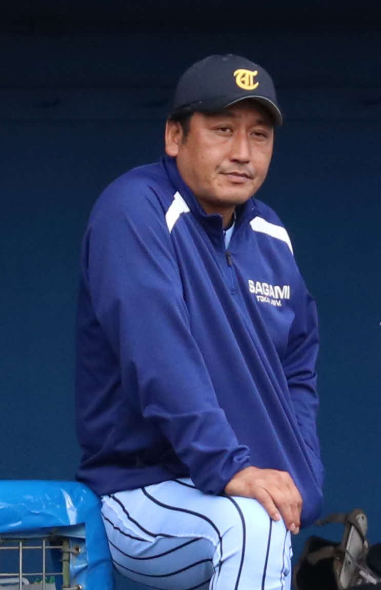常総学院対東海大相模　東海大相模　原監督（撮影・寺本吏輝）