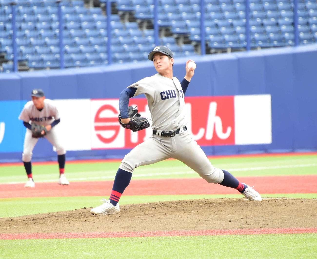 敦賀気比打線を3点に抑えた中越・雨木