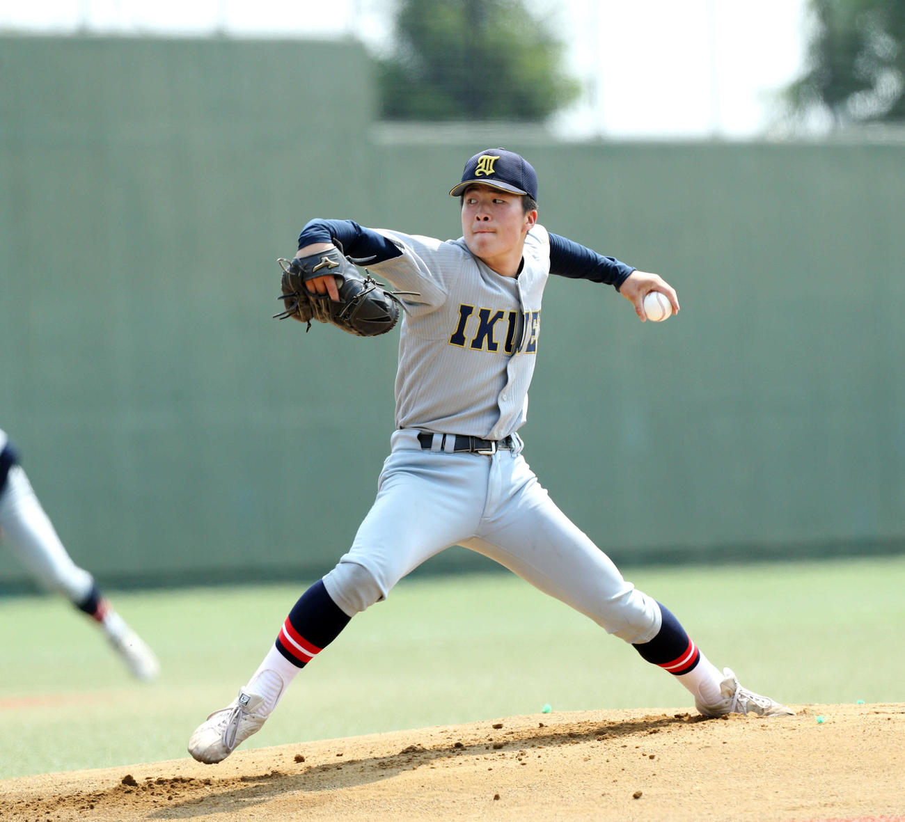5月21日仙台城南戦、先発した仙台育英・吉川
