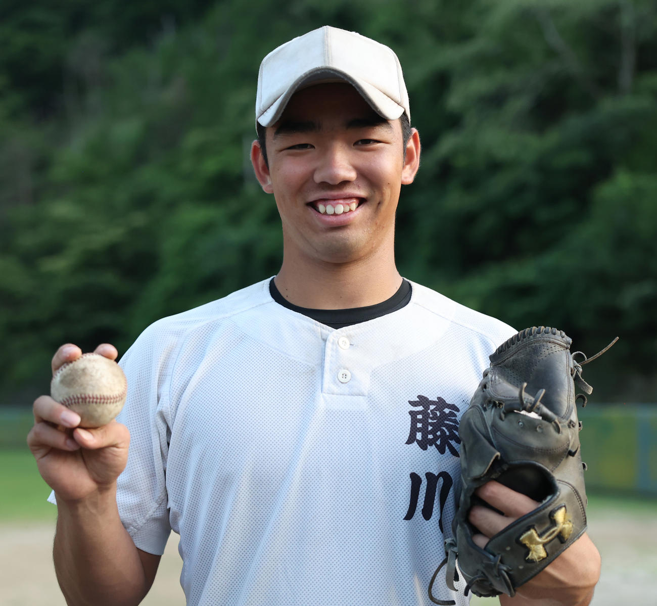延岡学園の最速153キロ右腕・藤川敦也投手