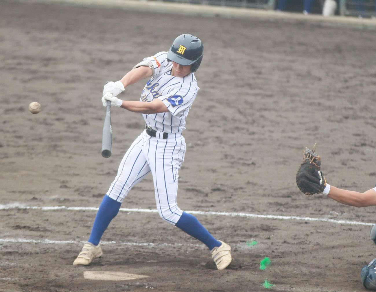 春季山形大会を制した酒田南の前田力吉丸主将