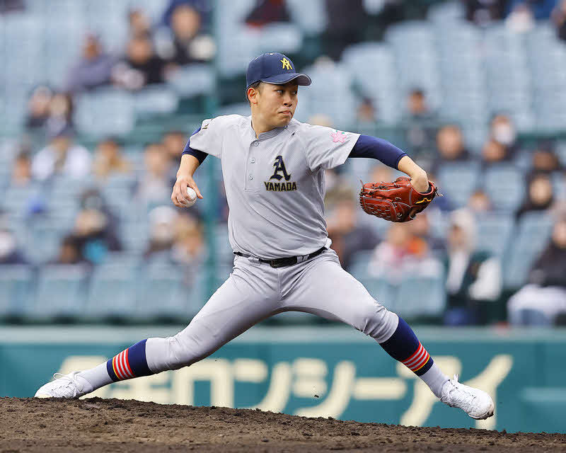 今春センバツで2度目の甲子園登板を果たした青森山田の下山