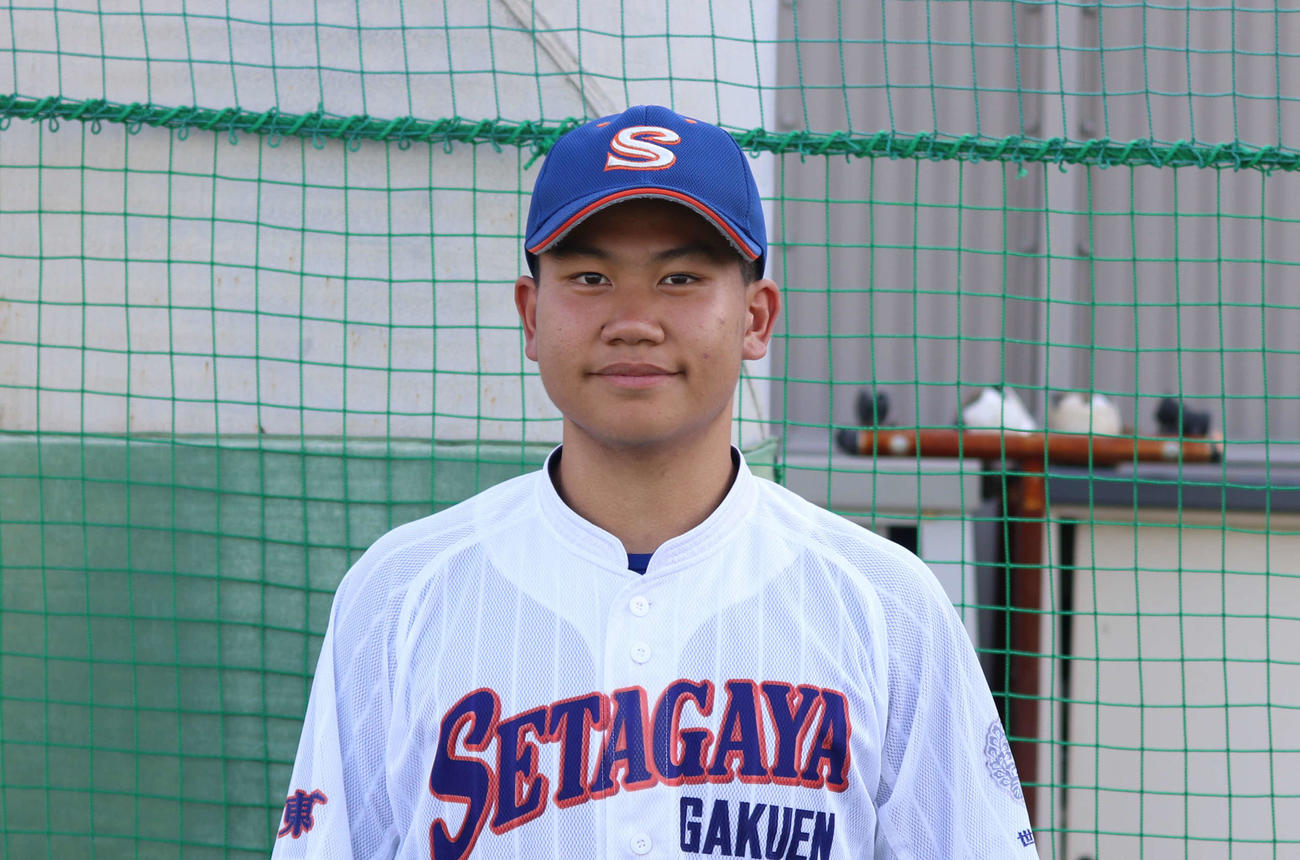 世田谷学園の坂本勇希