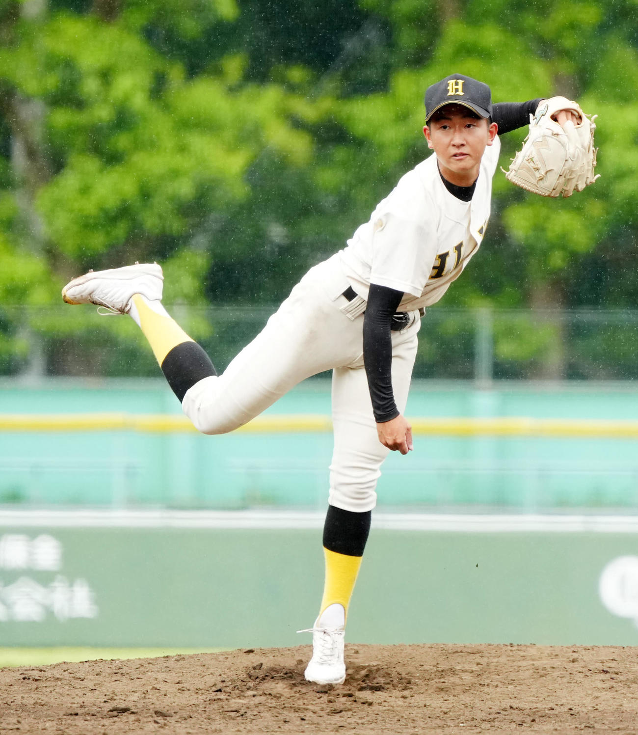 杉並対日野　日野2番手の小山（撮影・江口和貴）