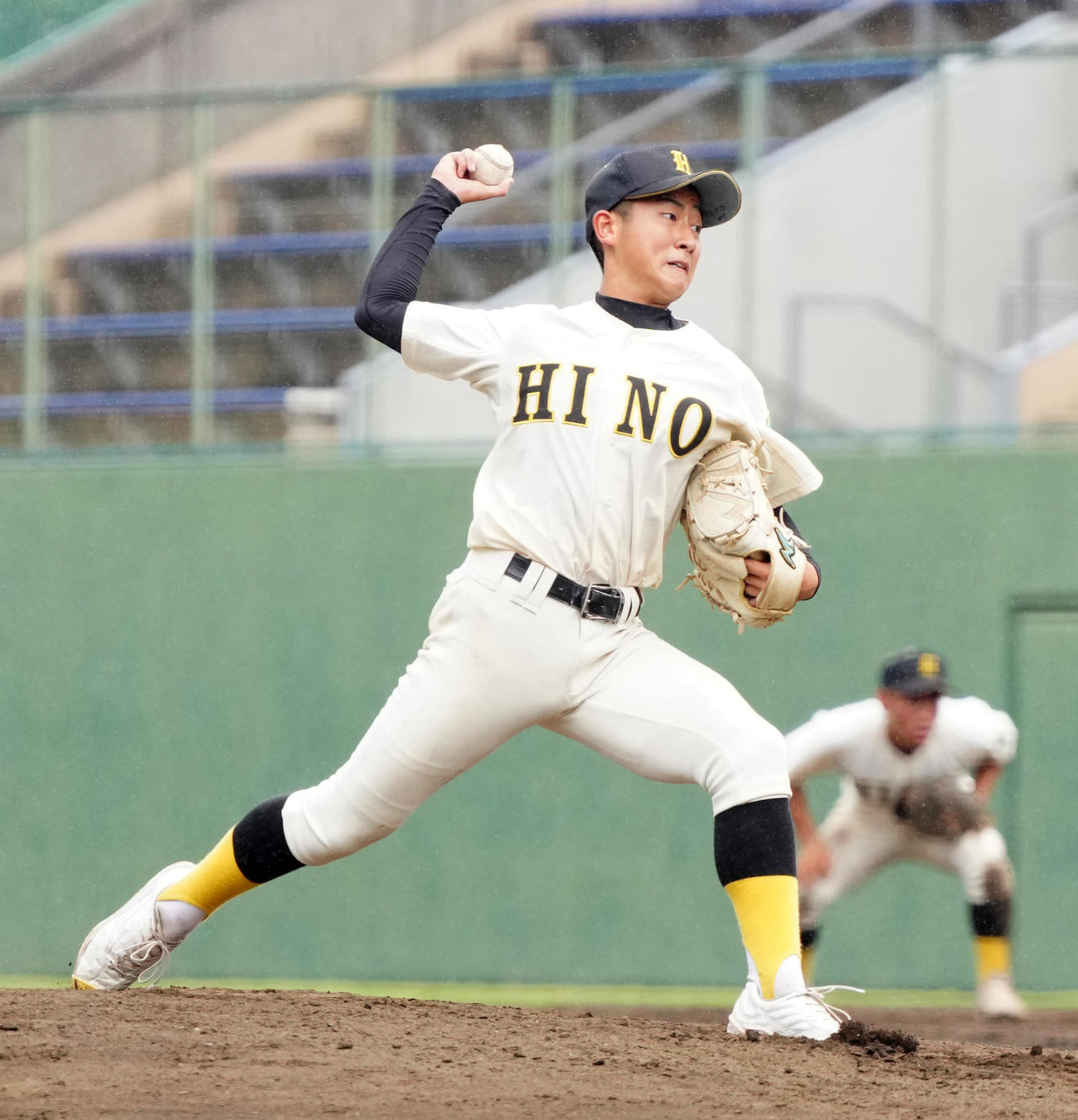 杉並対日野　日野2番手の小山（撮影・江口和貴）