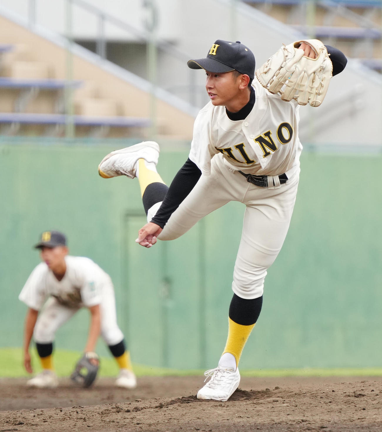 杉並対日野　日野2番手の小山（撮影・江口和貴）