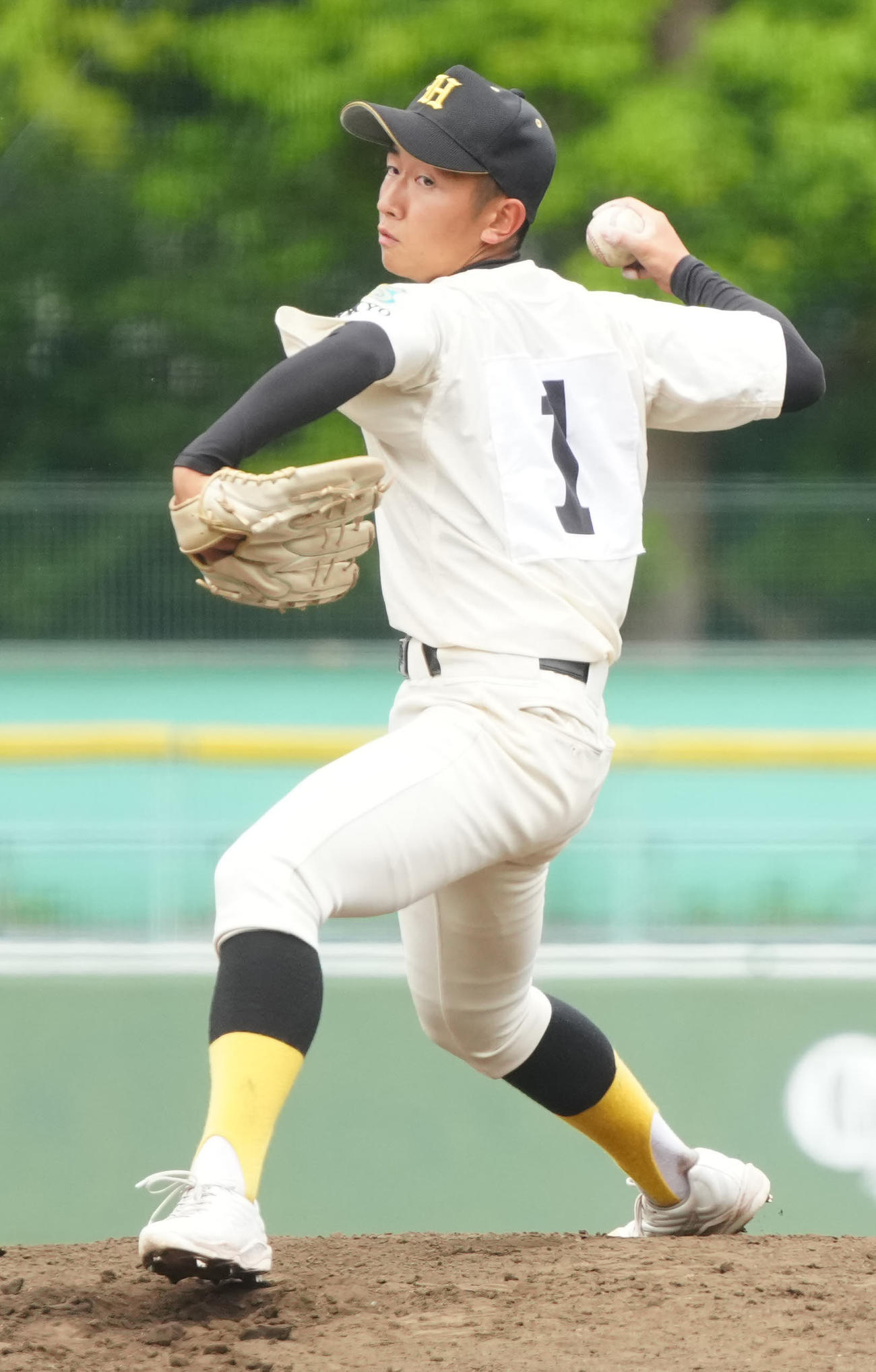 杉並対日野　日野2番手の小山（撮影・江口和貴）