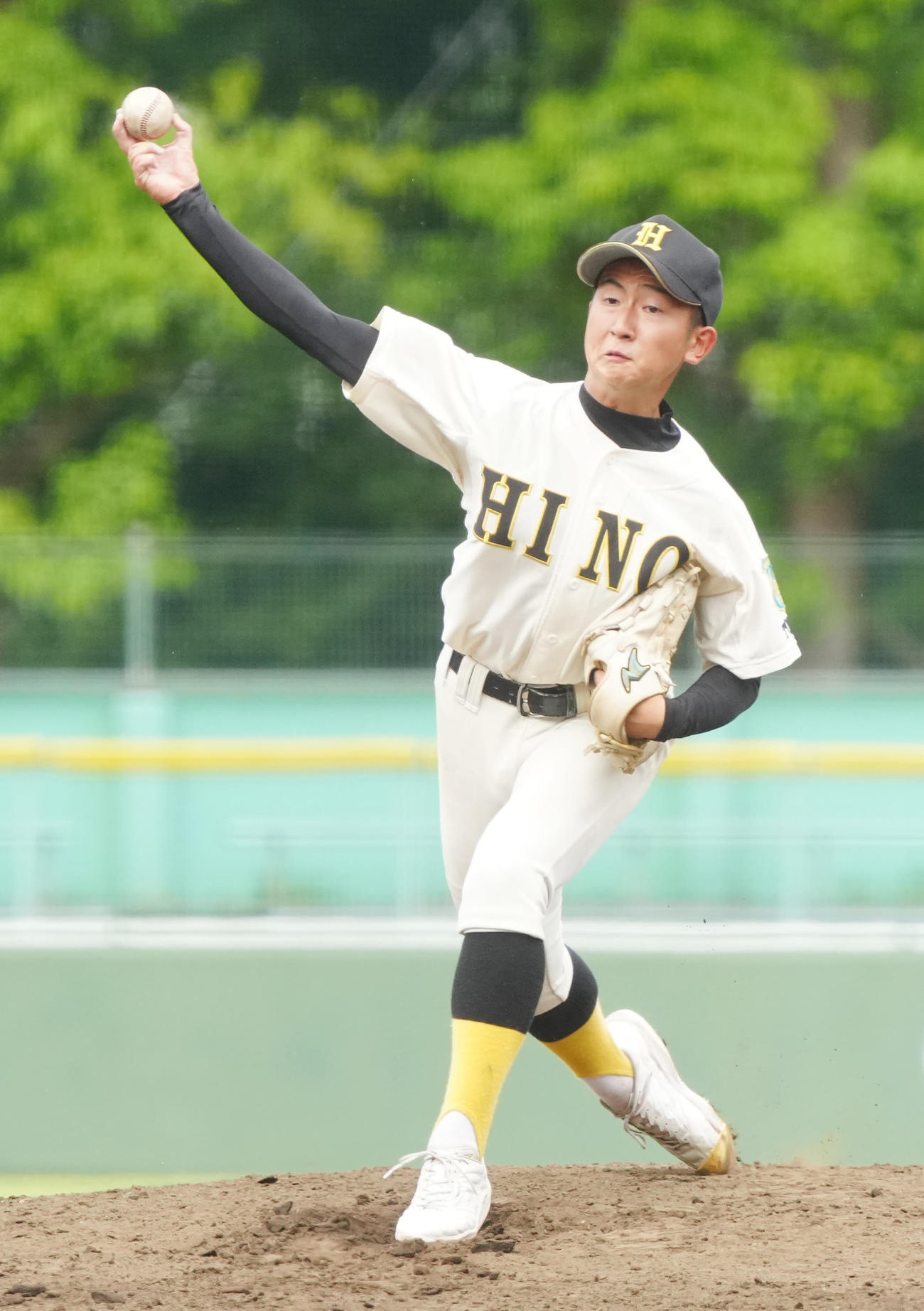 杉並対日野　日野2番手の小山（撮影・江口和貴）