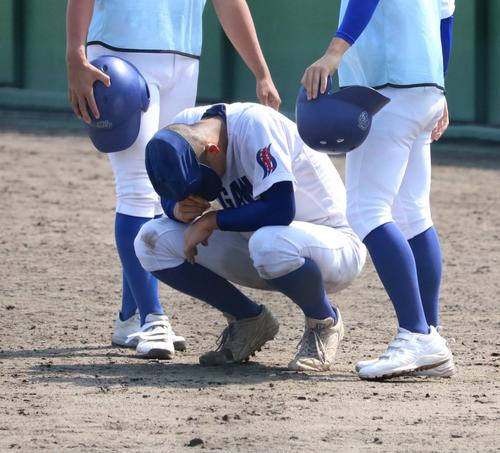 高校野球】滝川の二刀流・新井瑛太が敗退 ビハインドから好救援も打線