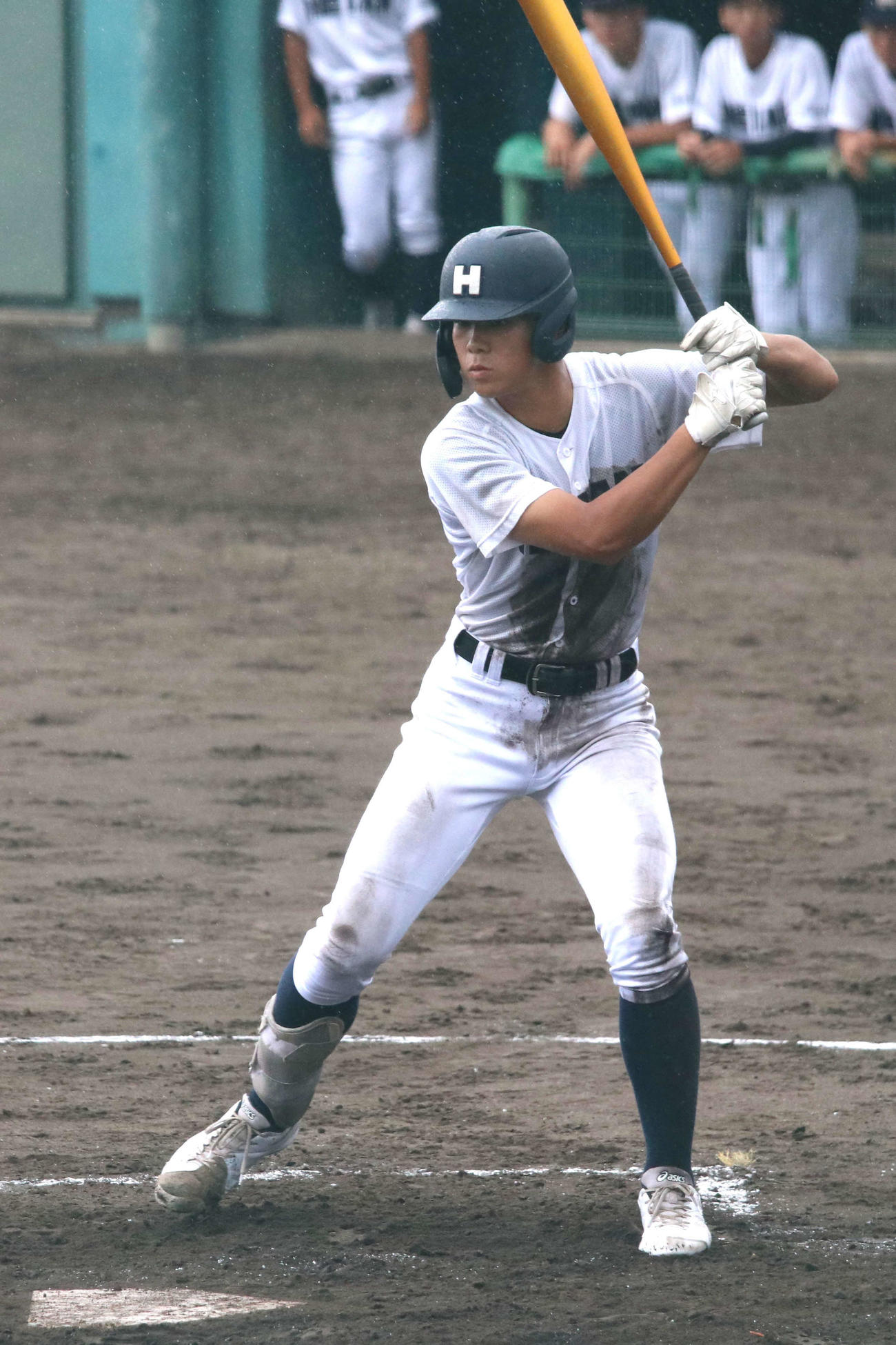 日星対龍谷大平安　龍谷大平安・鏡悠斗は1番右翼で出場した（撮影・一樹）
