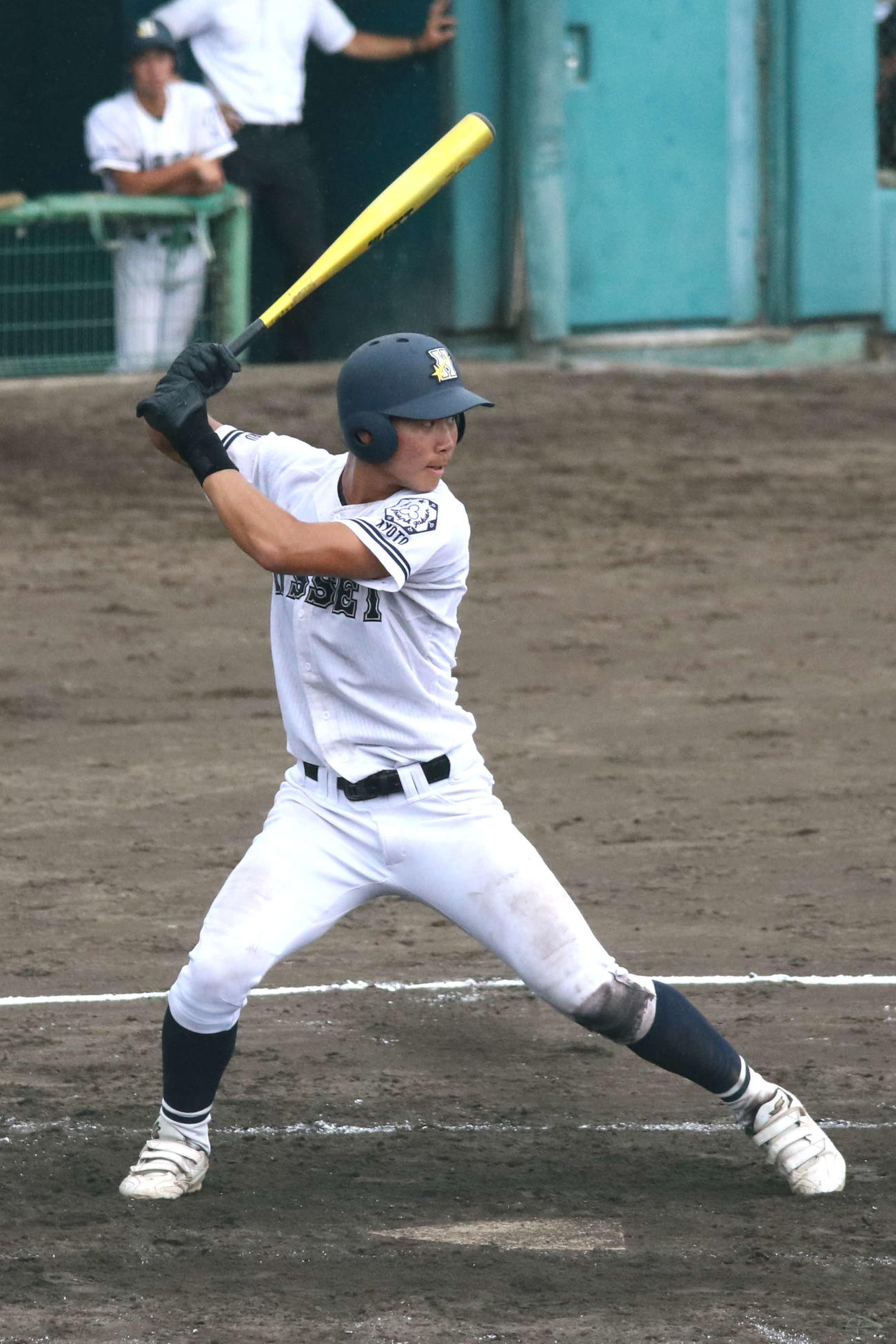 日星・中西はチーム唯一のマルチ安打で意地を見せた（撮影・一樹）