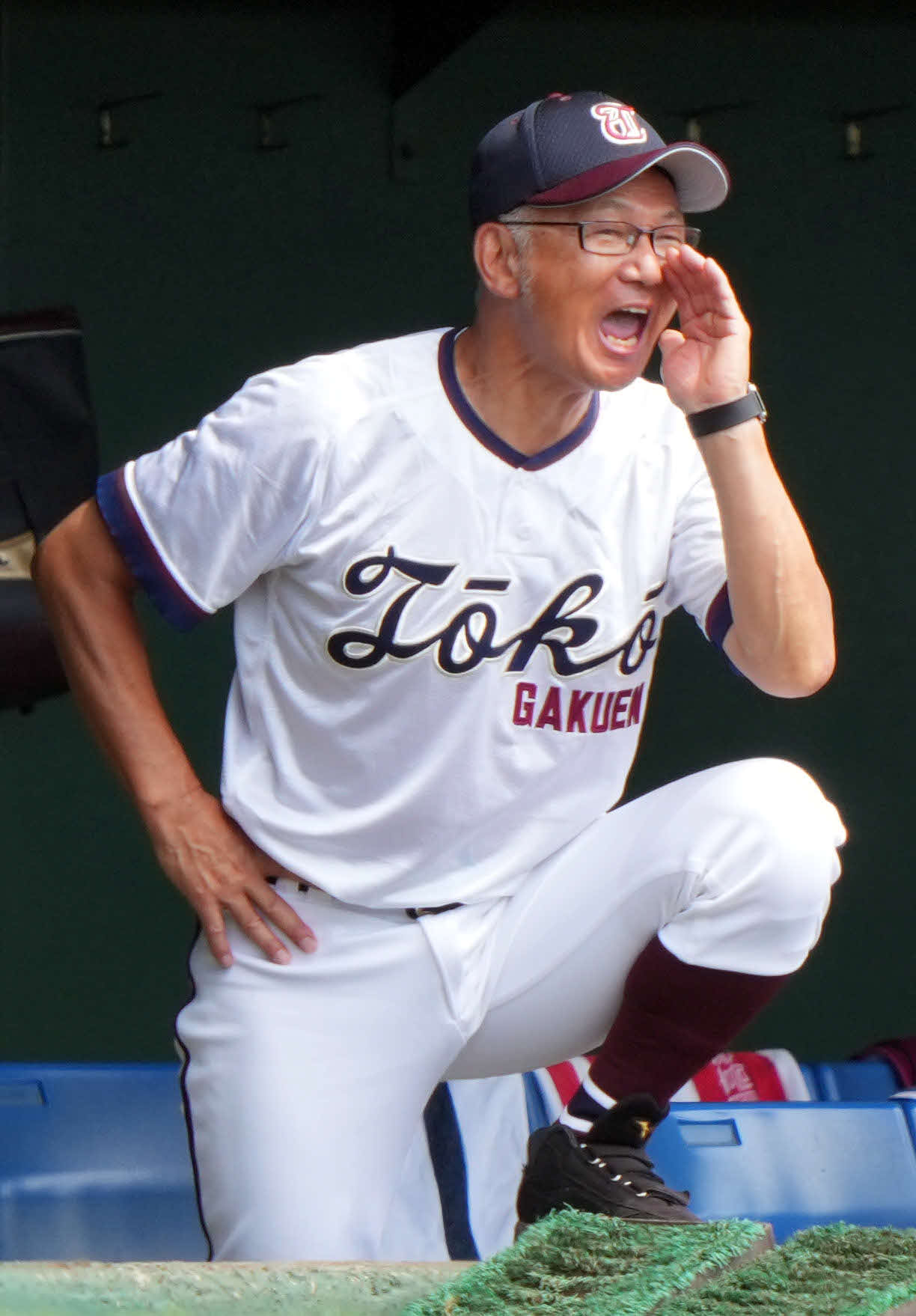 桐光学園野呂監督（2025年7月18日撮影）