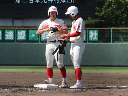 高校野球】智弁和歌山・福元聖矢「顔だけは焼けたくない」準備野球体現