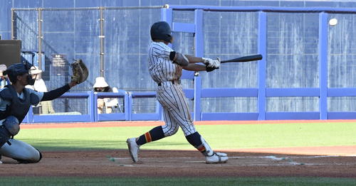 高校野球】帝京長岡が4点差ひっくり返す「高校野球楽しい」1年生新井