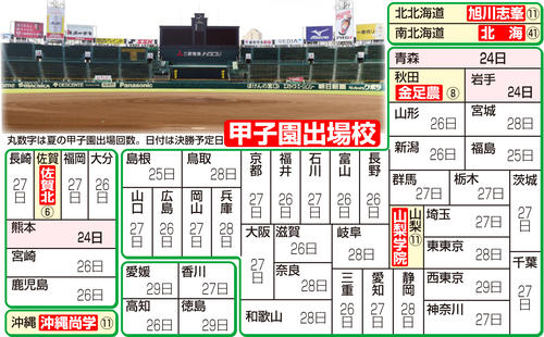 山梨学院、鮮やか併殺にダイビング 終盤の美技で3年ぶり夏切符「1