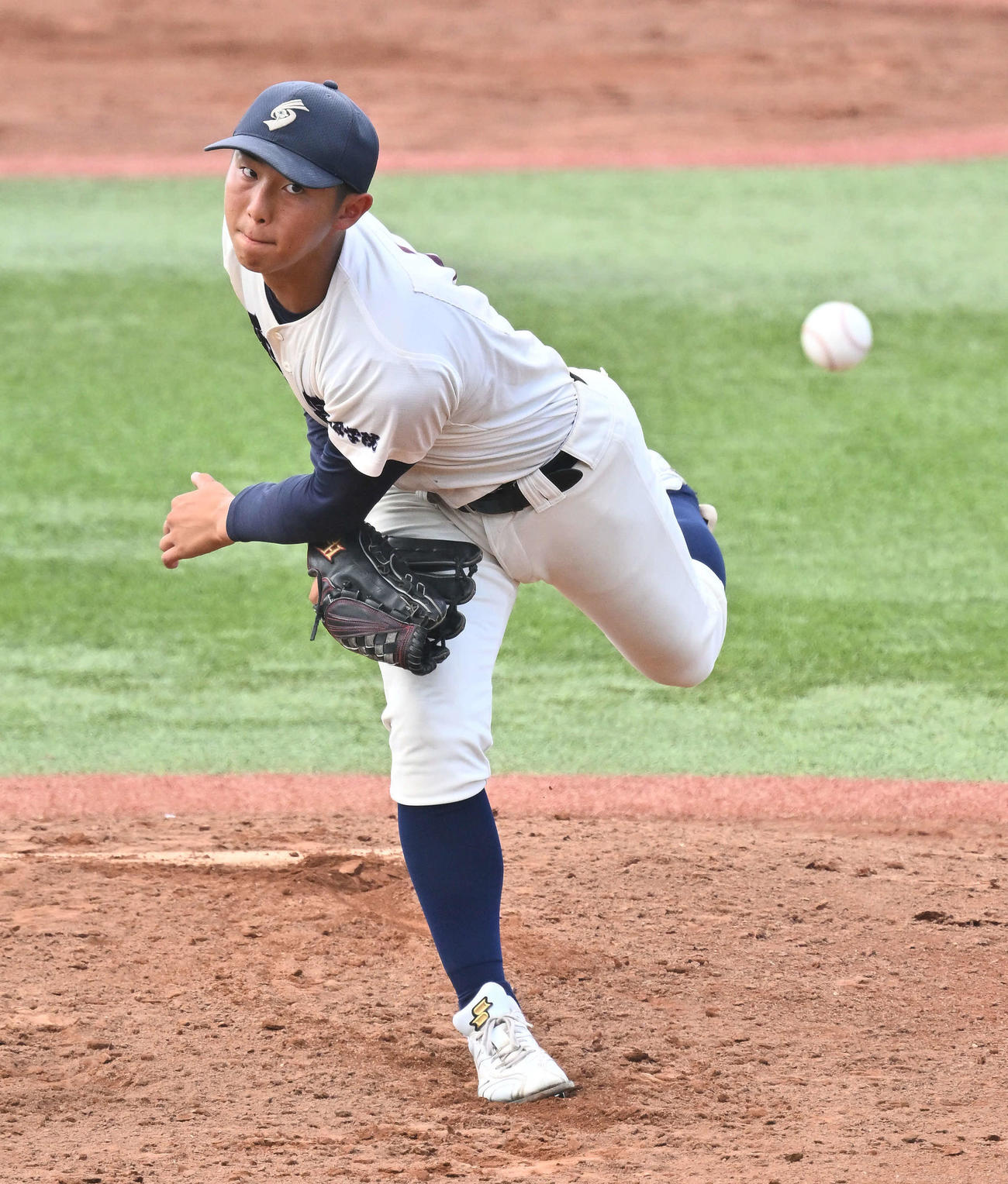 弘前学院聖愛・芹川丈治（2025年7月24日撮影）