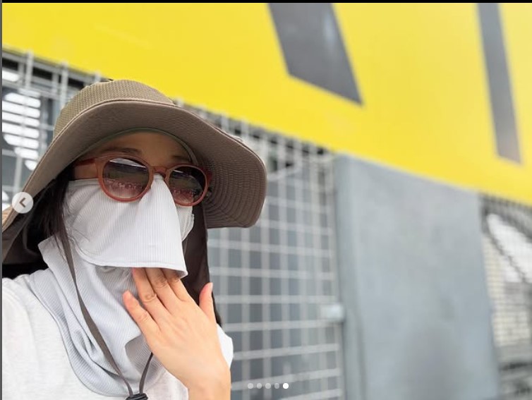 中越典子のインスタグラムから