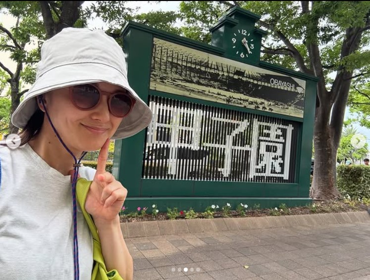 中越典子のインスタグラムから