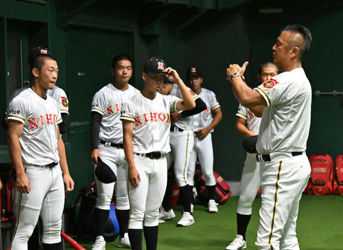 甲子園】日大山形、9日にOB阪神中野拓夢が訪れ激励！岩下主将「その