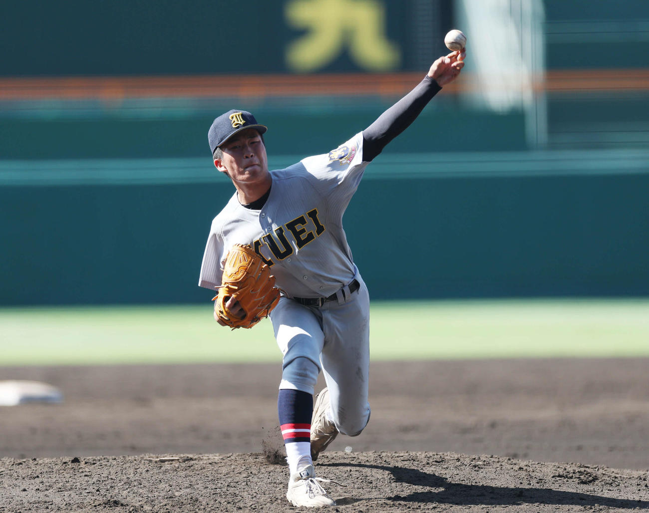 鳥取城北・吉川陽大（2025年8月6日撮影）