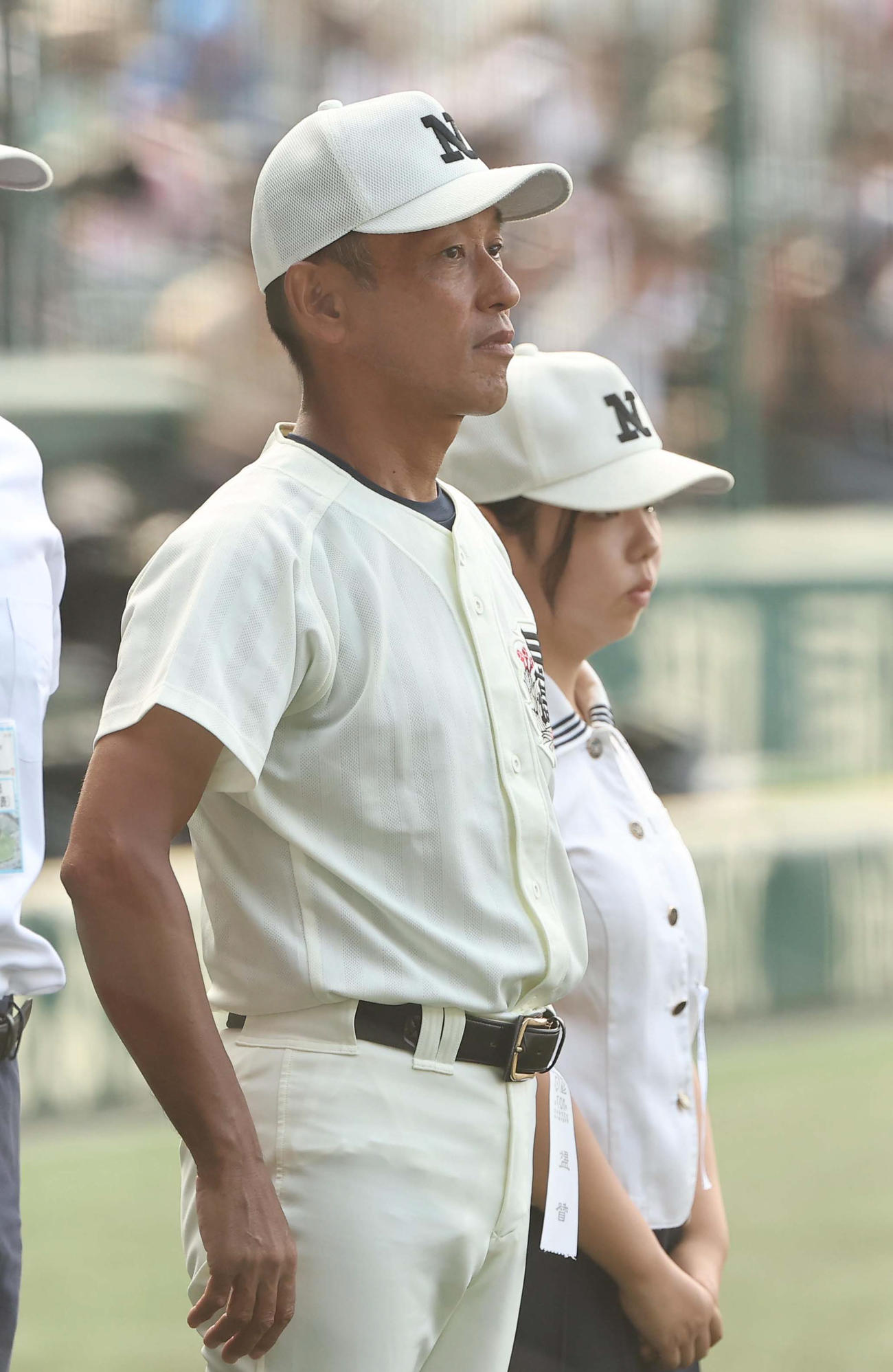 高川学園対日大三　日大三・三木監督（撮影・上田博志）