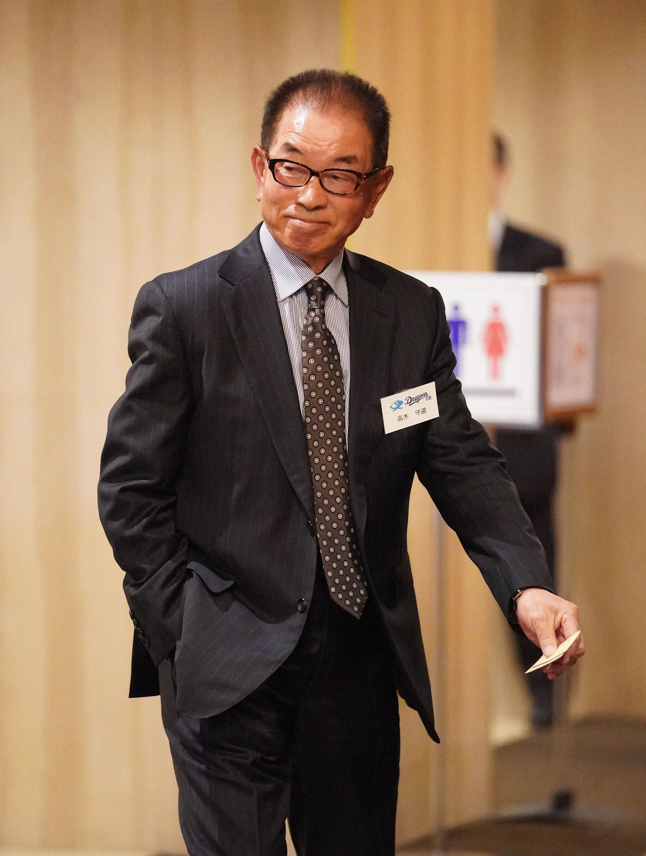 高木守道氏（2019年11月撮影）