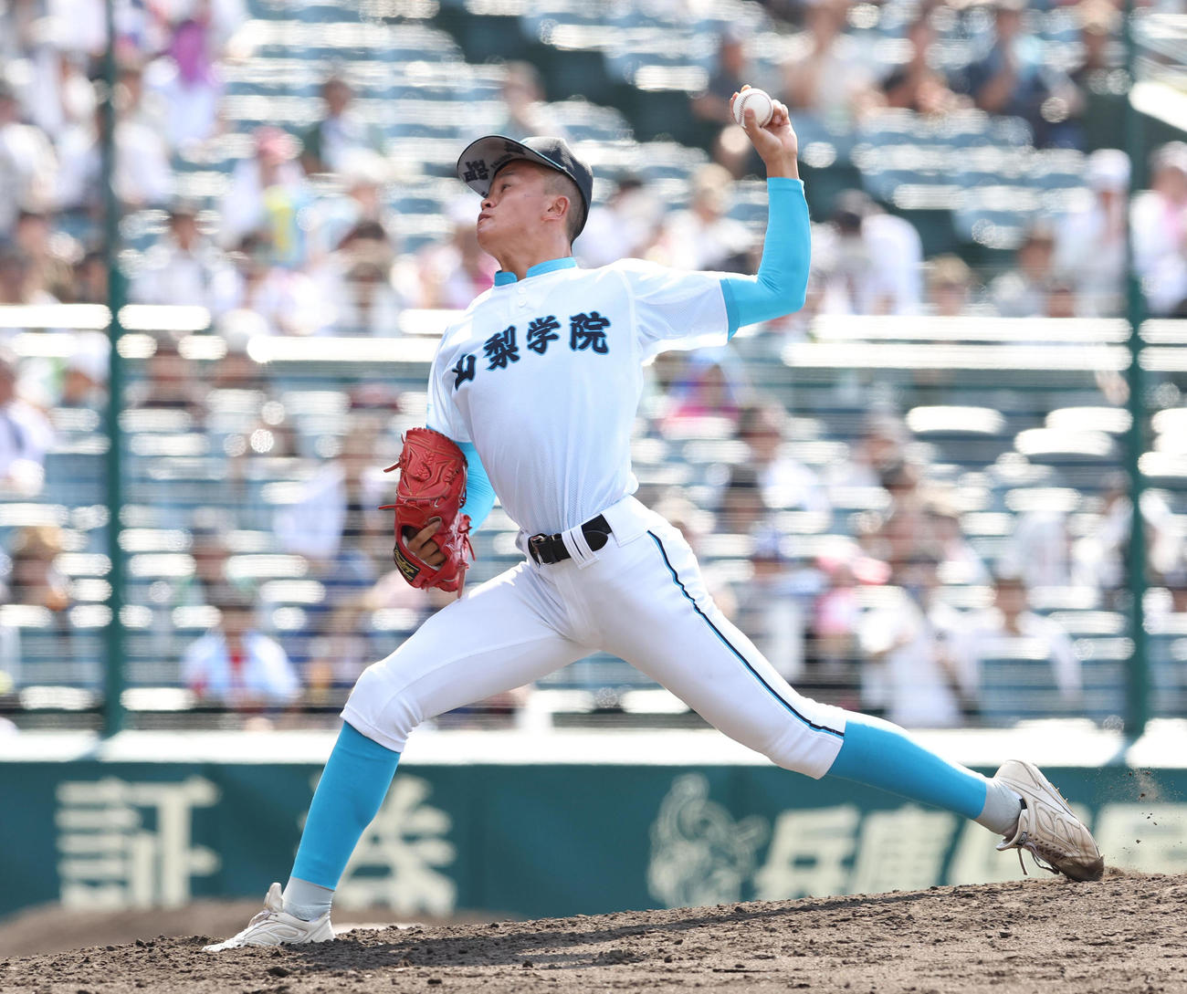 山梨学院・檜垣瑠輝斗（2025年8月19日撮影）