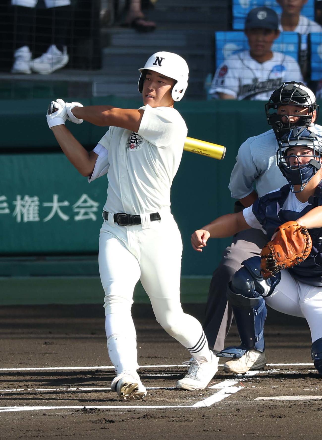 日大三・本間律輝主将