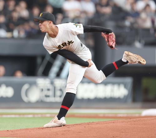 札幌日大・窪田（7月20日撮影・黒川智章）