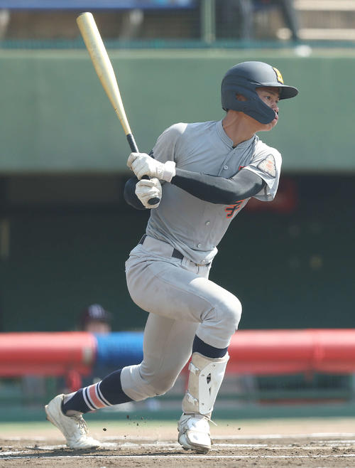 八王子学園八王子・新井唯斗（2025年7月22日撮影）