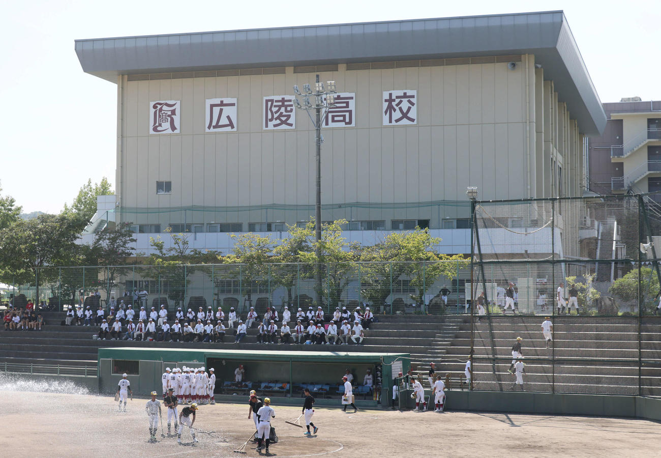 広陵高校（2025年8月30日撮影）