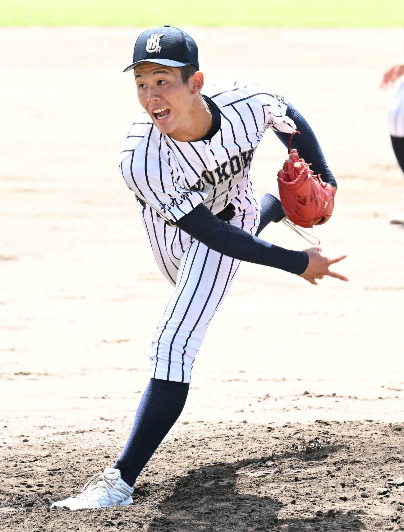 九州国際大付の山本嘉隆＝25年7月