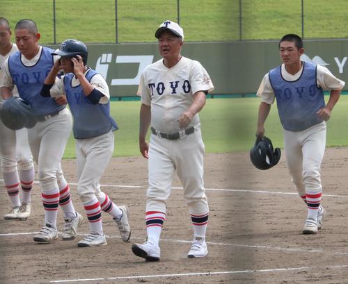 今夏甲子園8強の東洋大姫路が辛勝発進 公式戦初出場の藤本亜怜がTBで