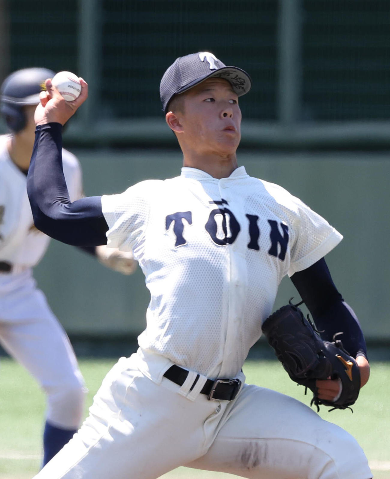 大阪桐蔭・吉岡貫介（2025年7月撮影）